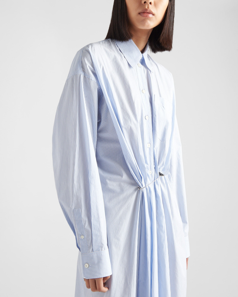 Poplin jacquard dress 3