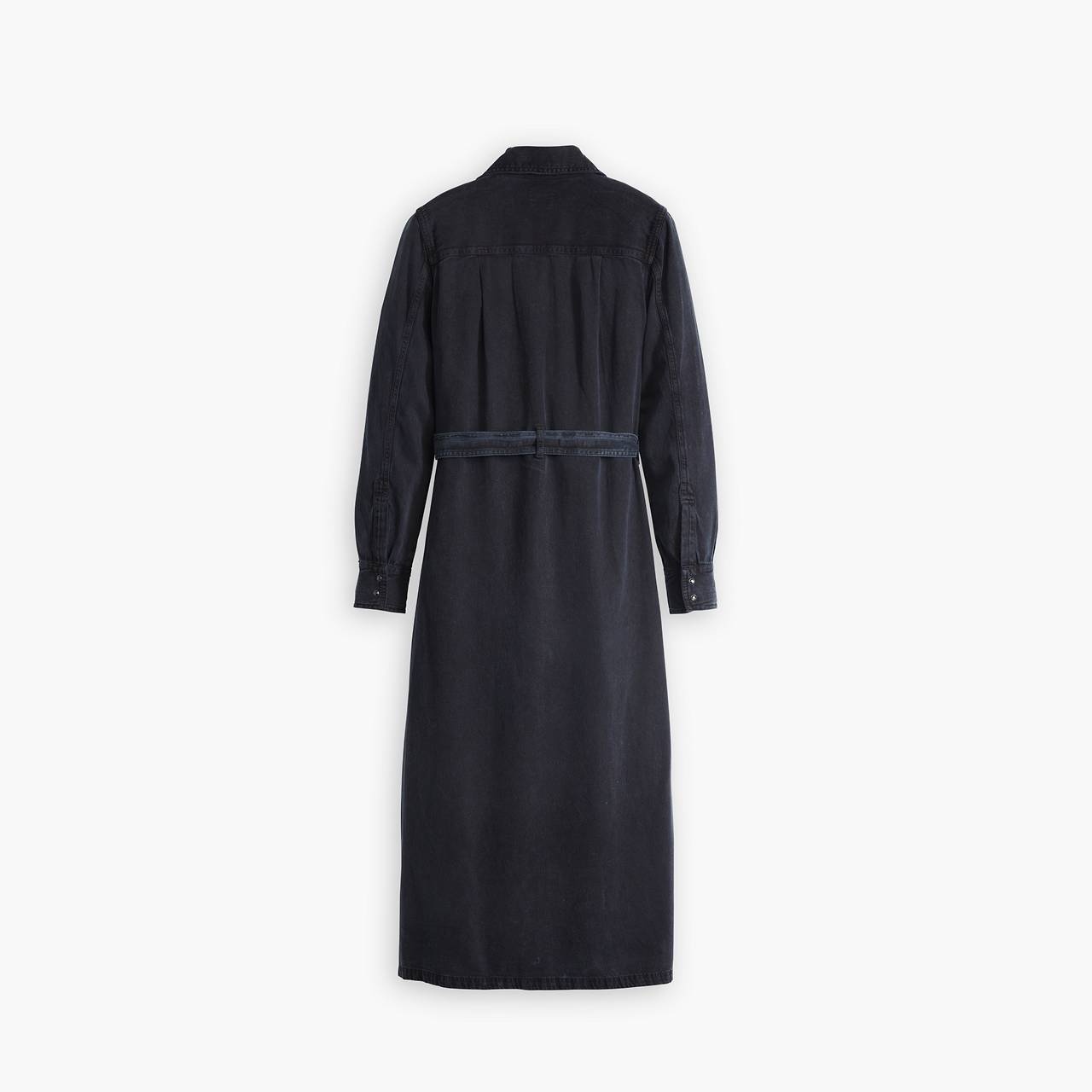 QUINNEY DENIM DRESS - 6