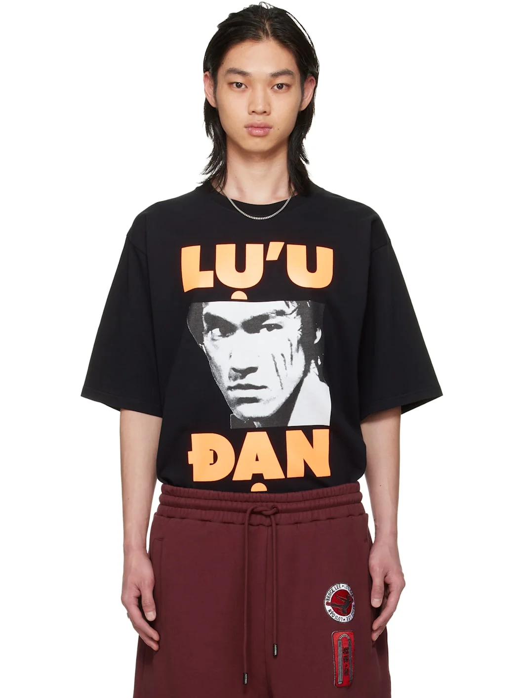BRUCE LEE x LỰU ĐẠN Black Concert T-shirt - 1