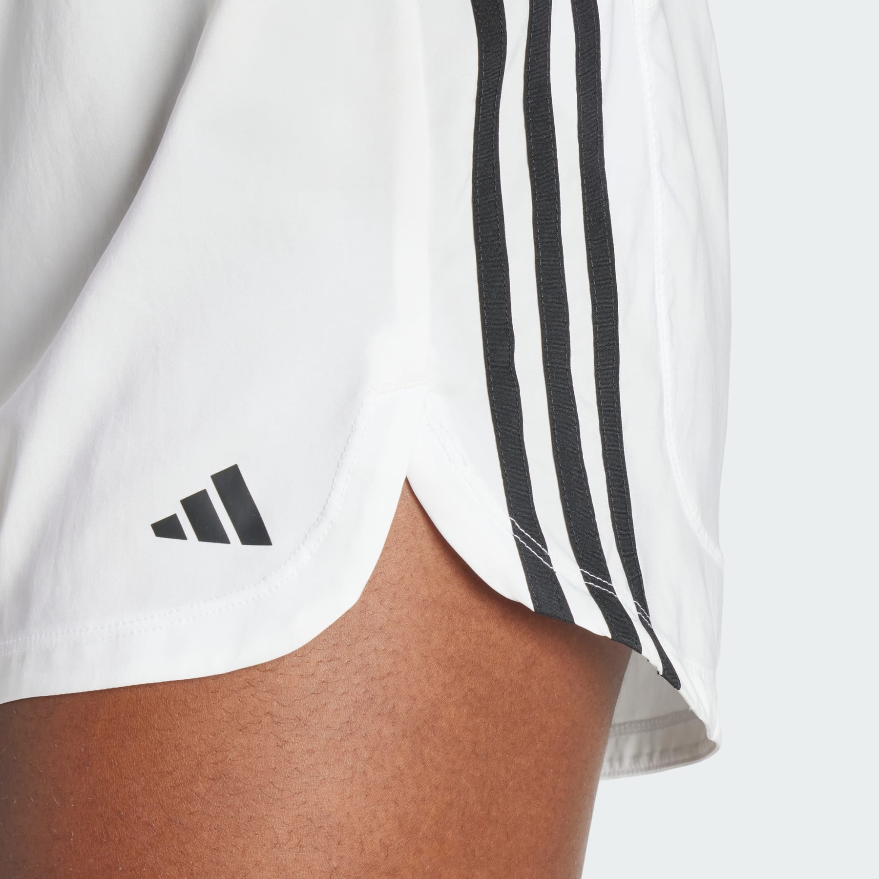 Pacer Training 3-Stripes Woven High-Rise Shorts - 5