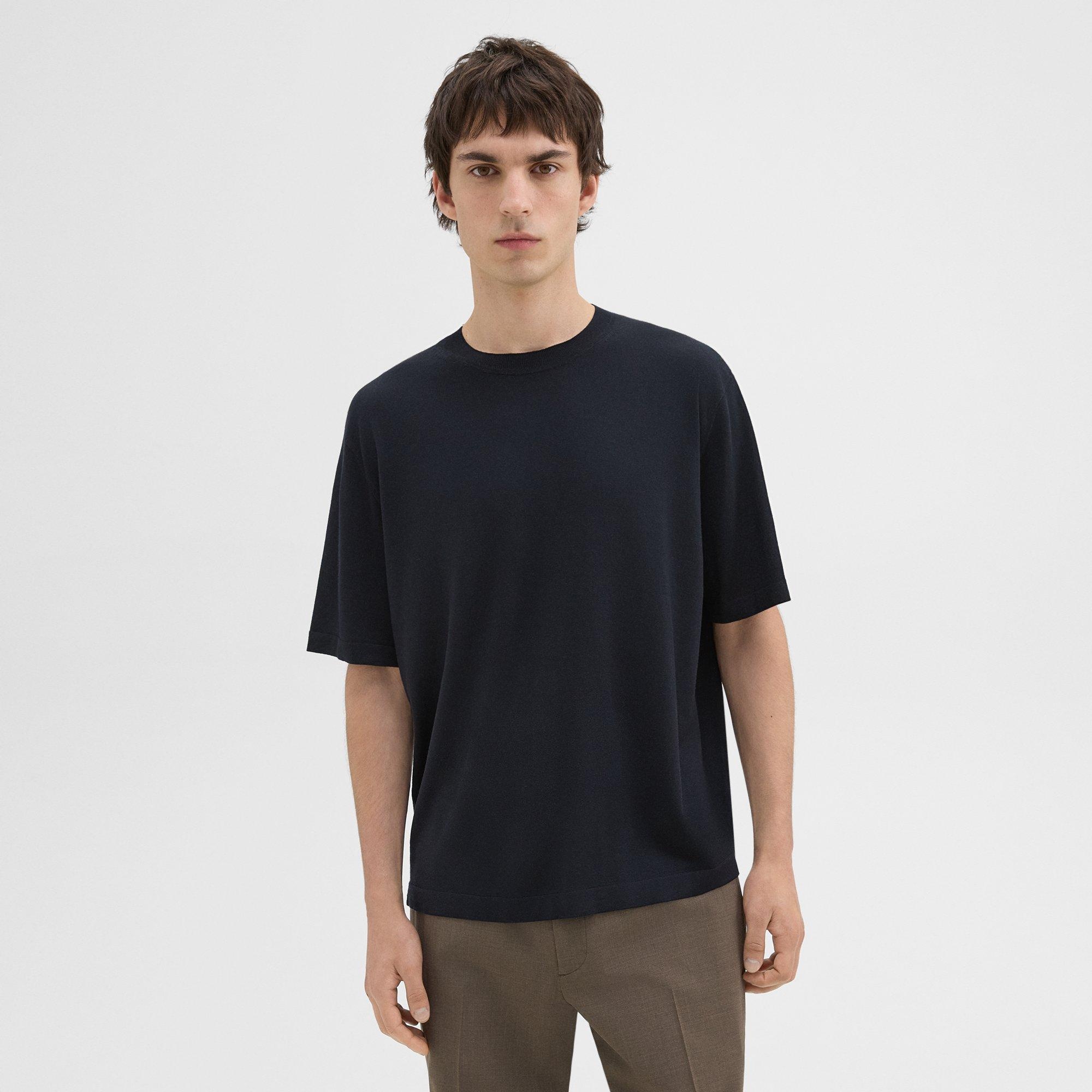 Relaxed Tee in Regal Wool - 2