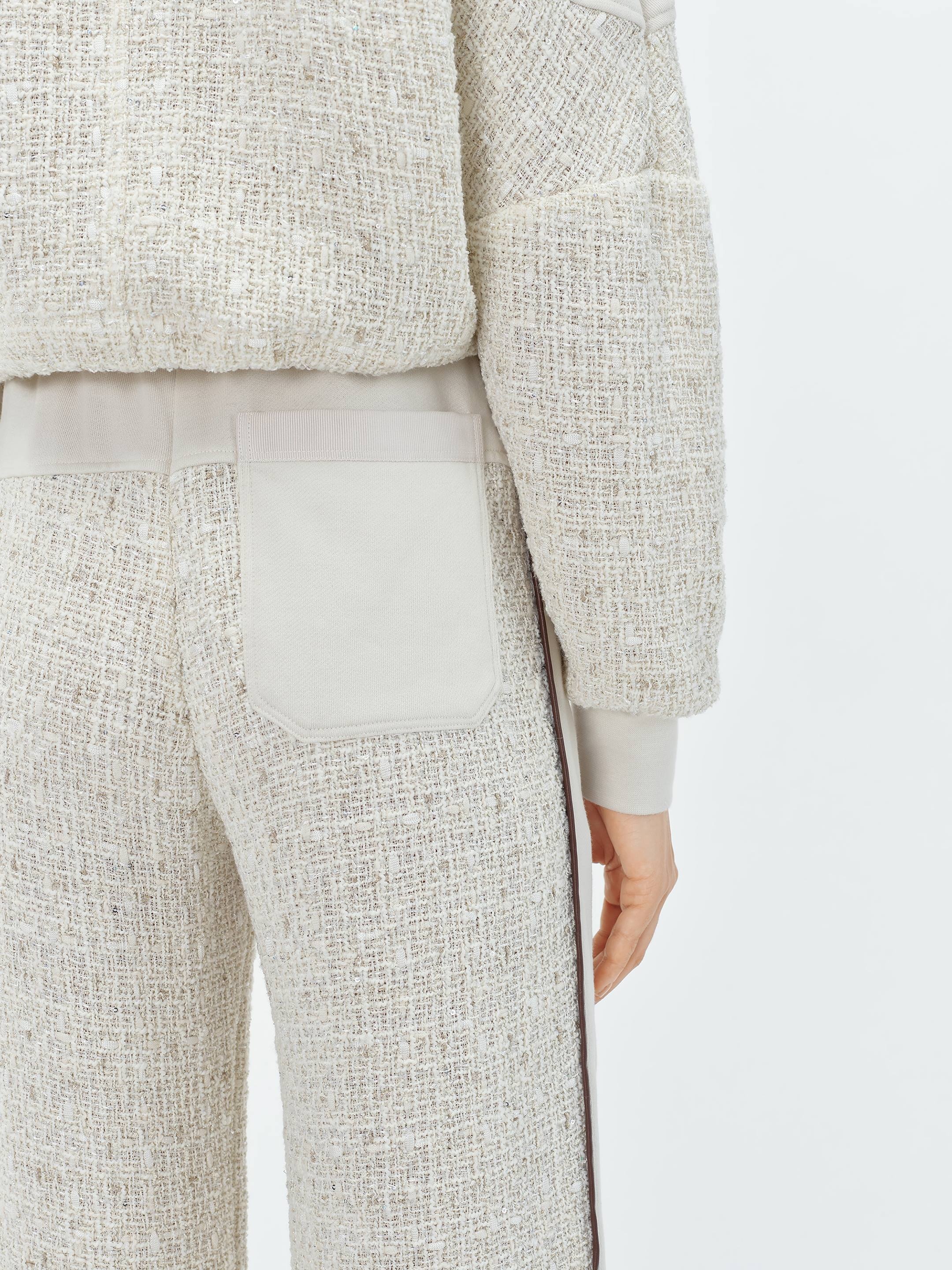 BOUCLE HYBRID TRACK JACKET - 9