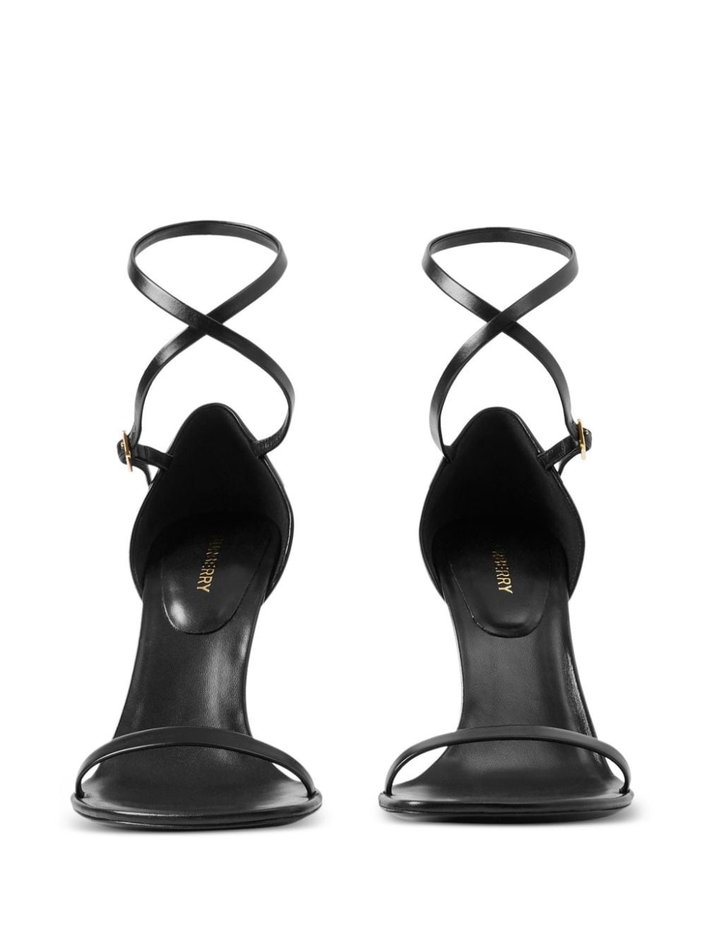 Stiletto-heel 100mm leather sandals - 5