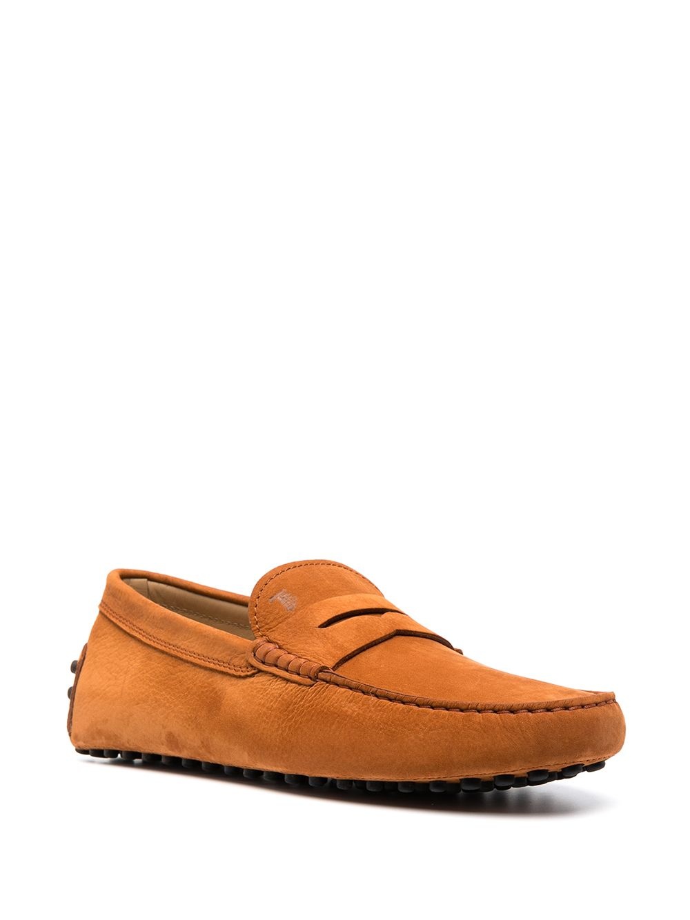 square toe driving loafers - 2