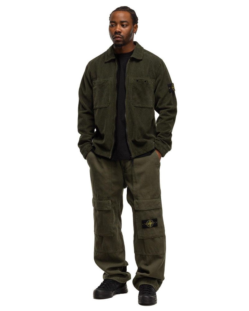 Stone Island Panama Cotton 'OLD' Effect Relaxed Fit Cargo Pants Musk outlook