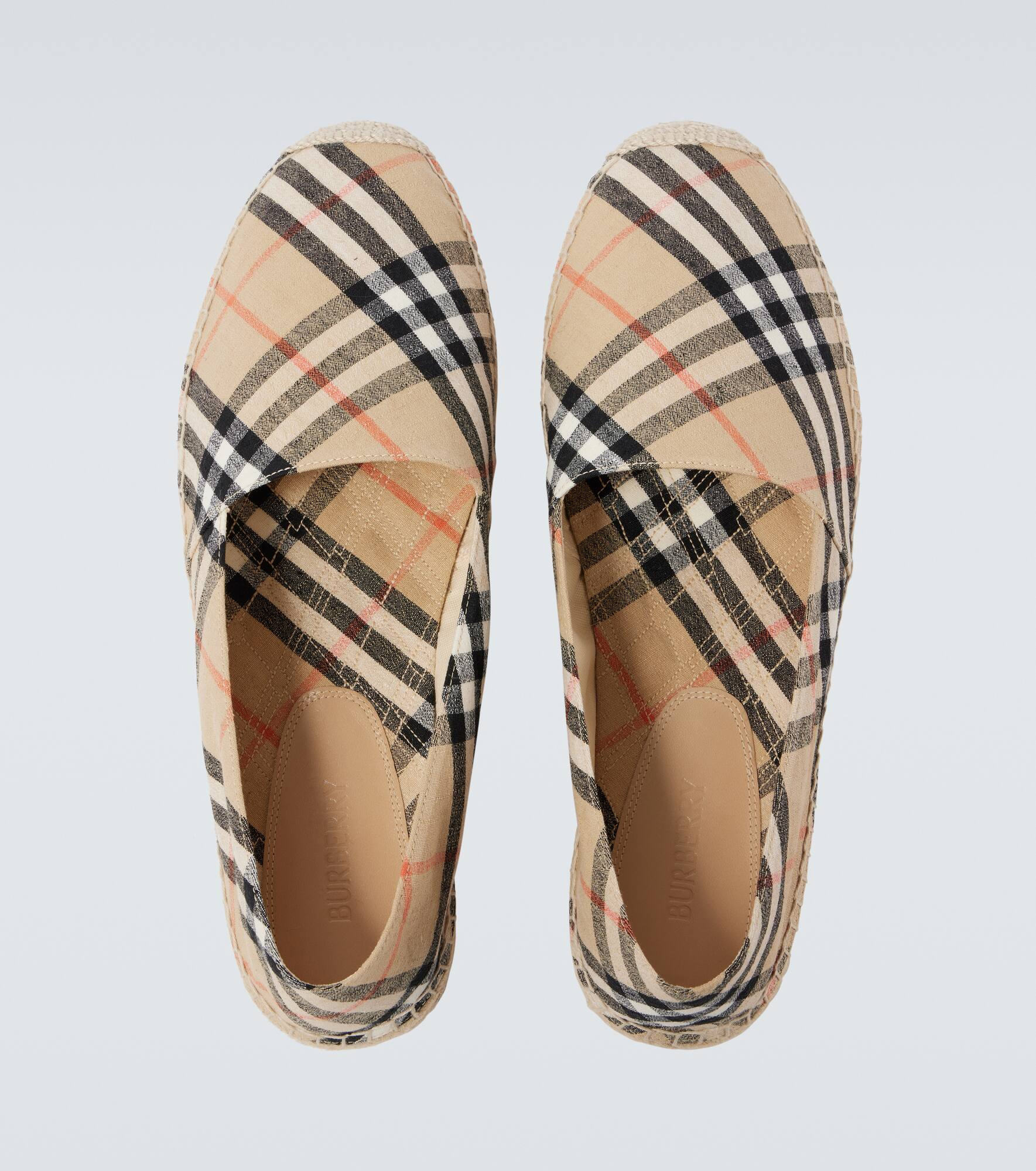 Burberry Check espadrilles - 4