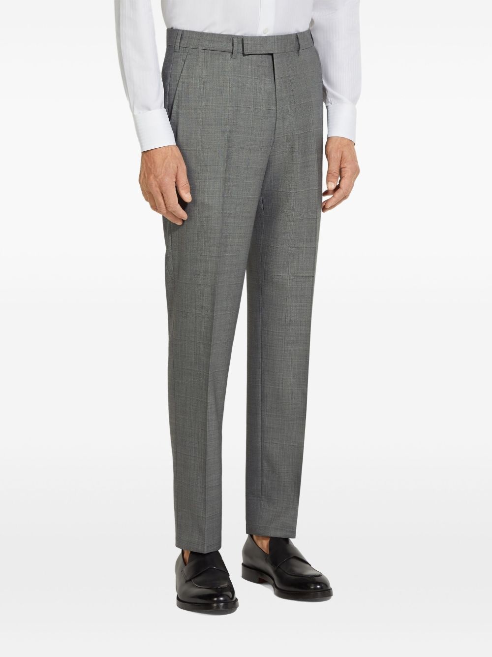 wool single-breasted suit - 4