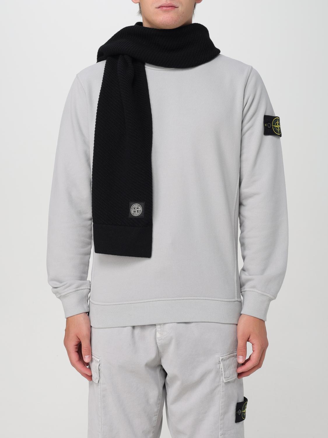 Stone Island Scarf men Stone Island giglio REVERSIBLE