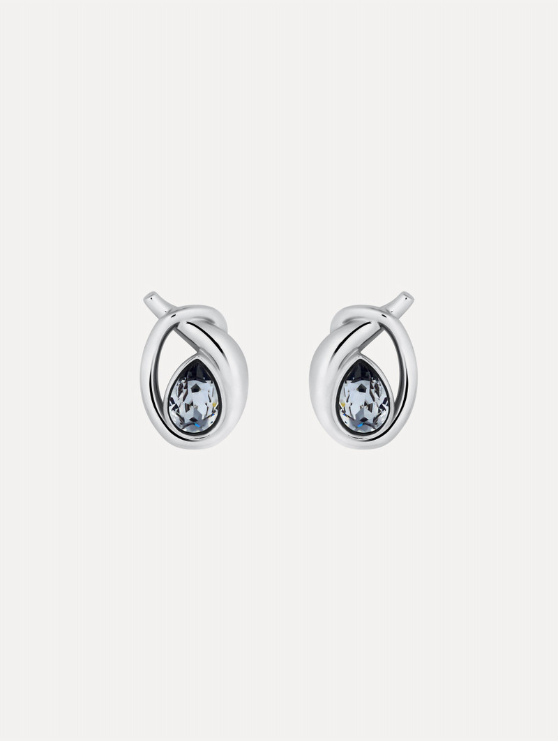 LOOPED TEARDROP EARRINGS 1