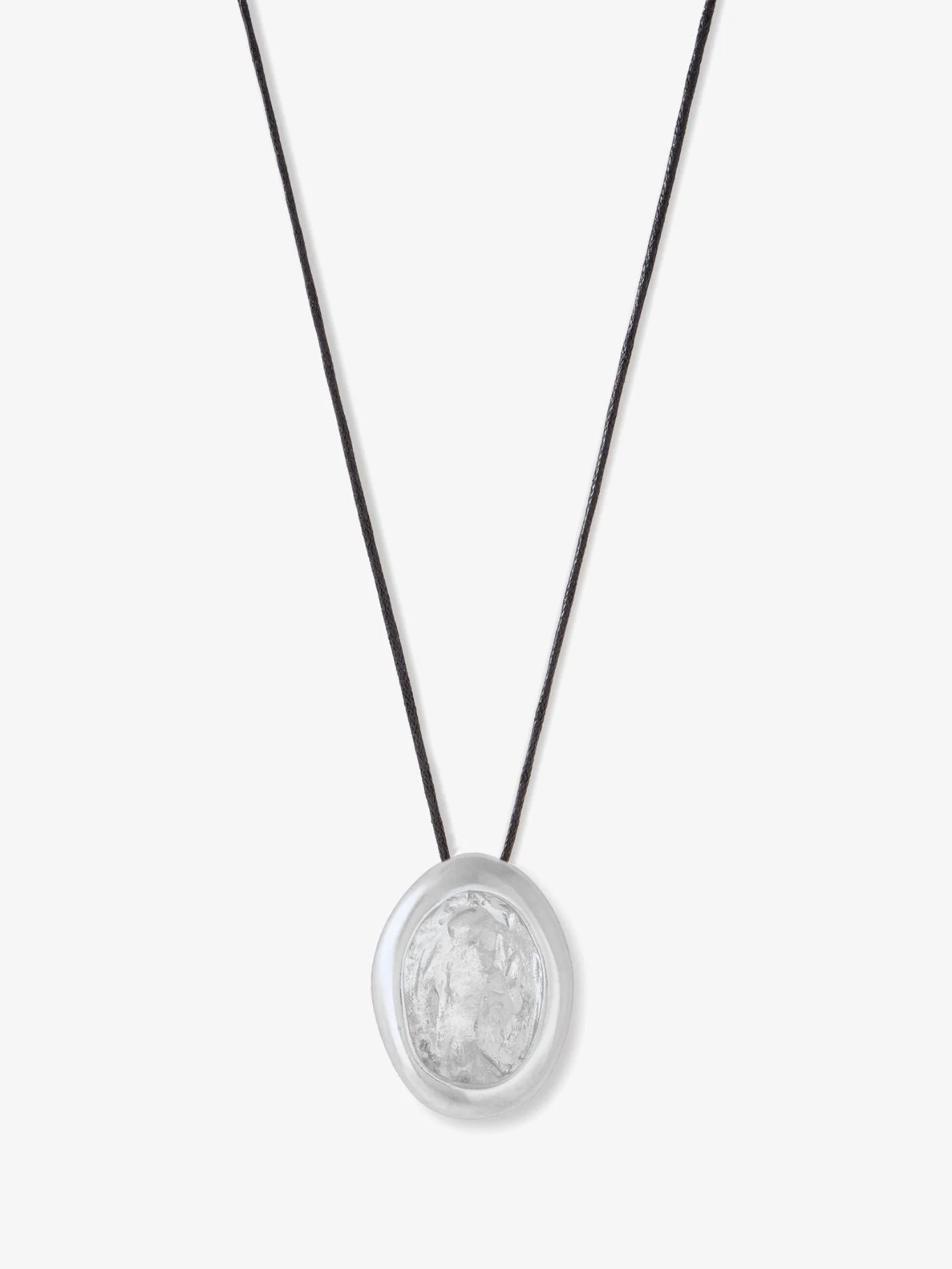 Aesop Cord Necklace In Silver - 1