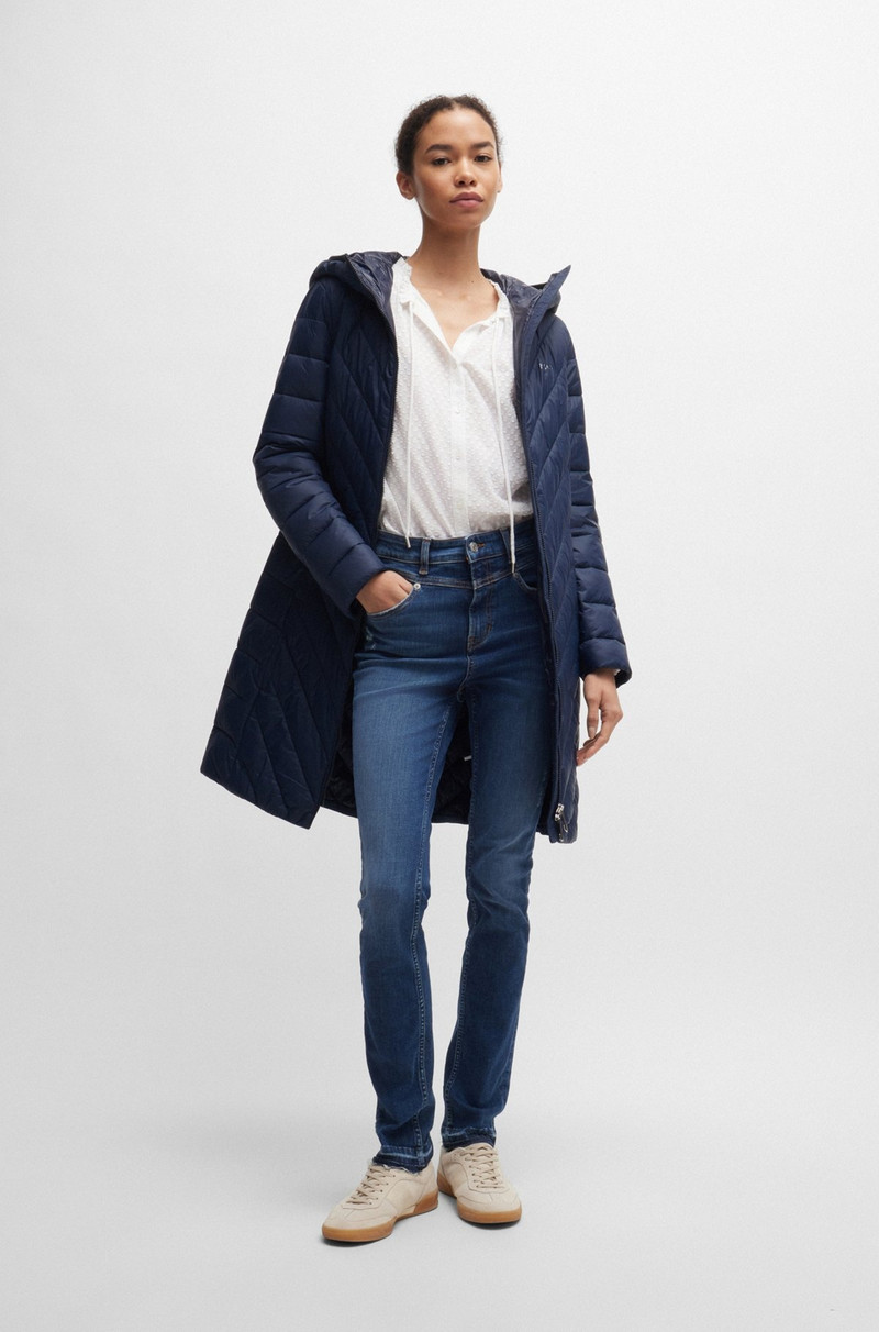 BOSS DARK-BLUE JEANS IN SUPREME-MOVEMENT DENIM outlook