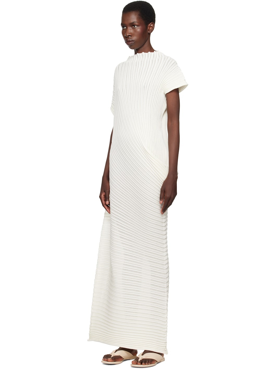 SSENSE Exclusive Bridal Capsule Stream Maxi Dress - 4