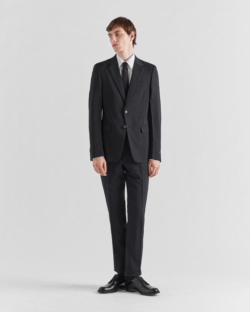 Prada Single Breasted Wool And Mohair Suit outlook