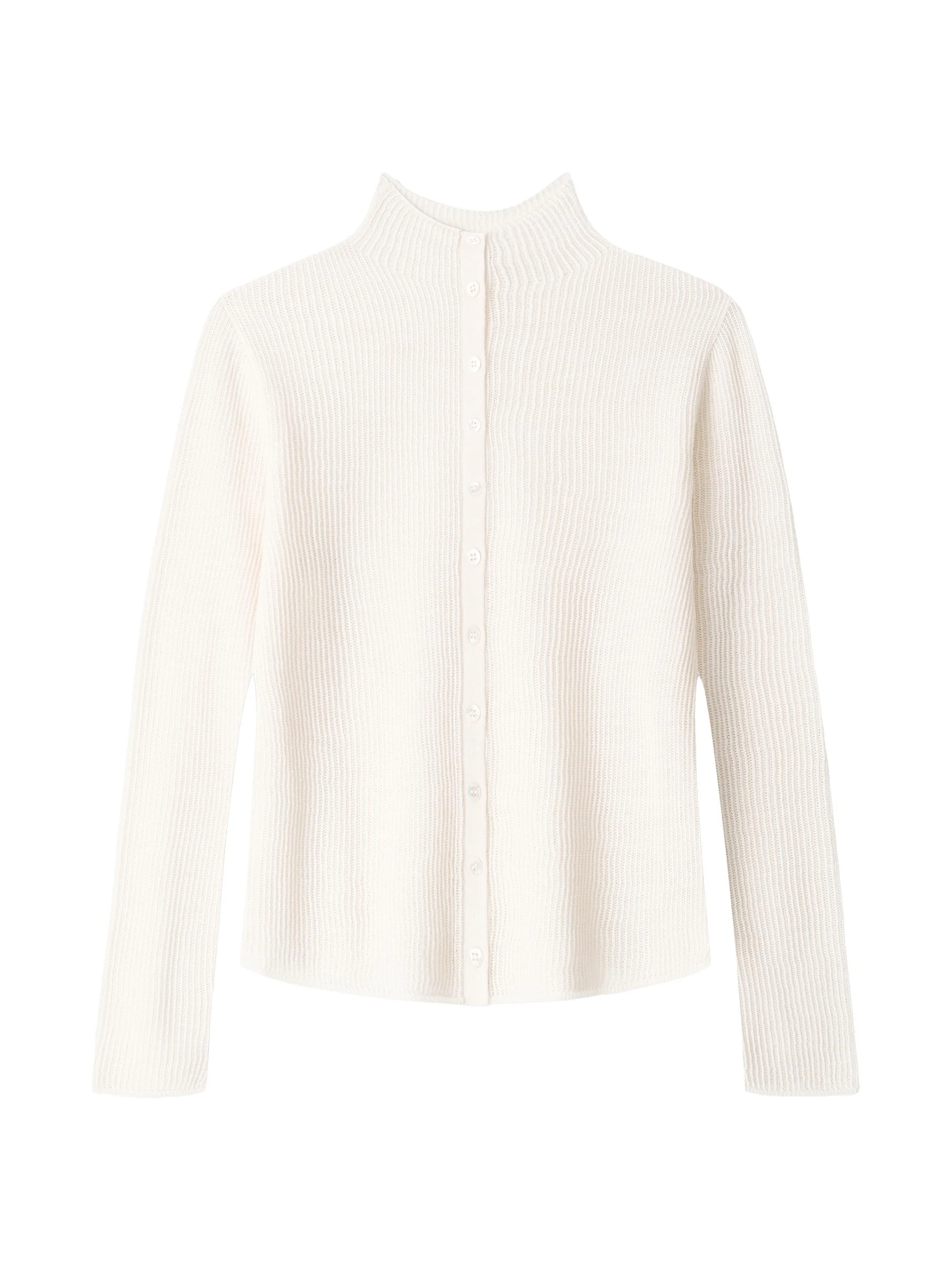 Women's Marianne Rib-Knit Wool-Blend Sweater - Ivory - 1