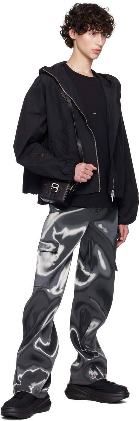 Black Windbreaker Jacket - 5