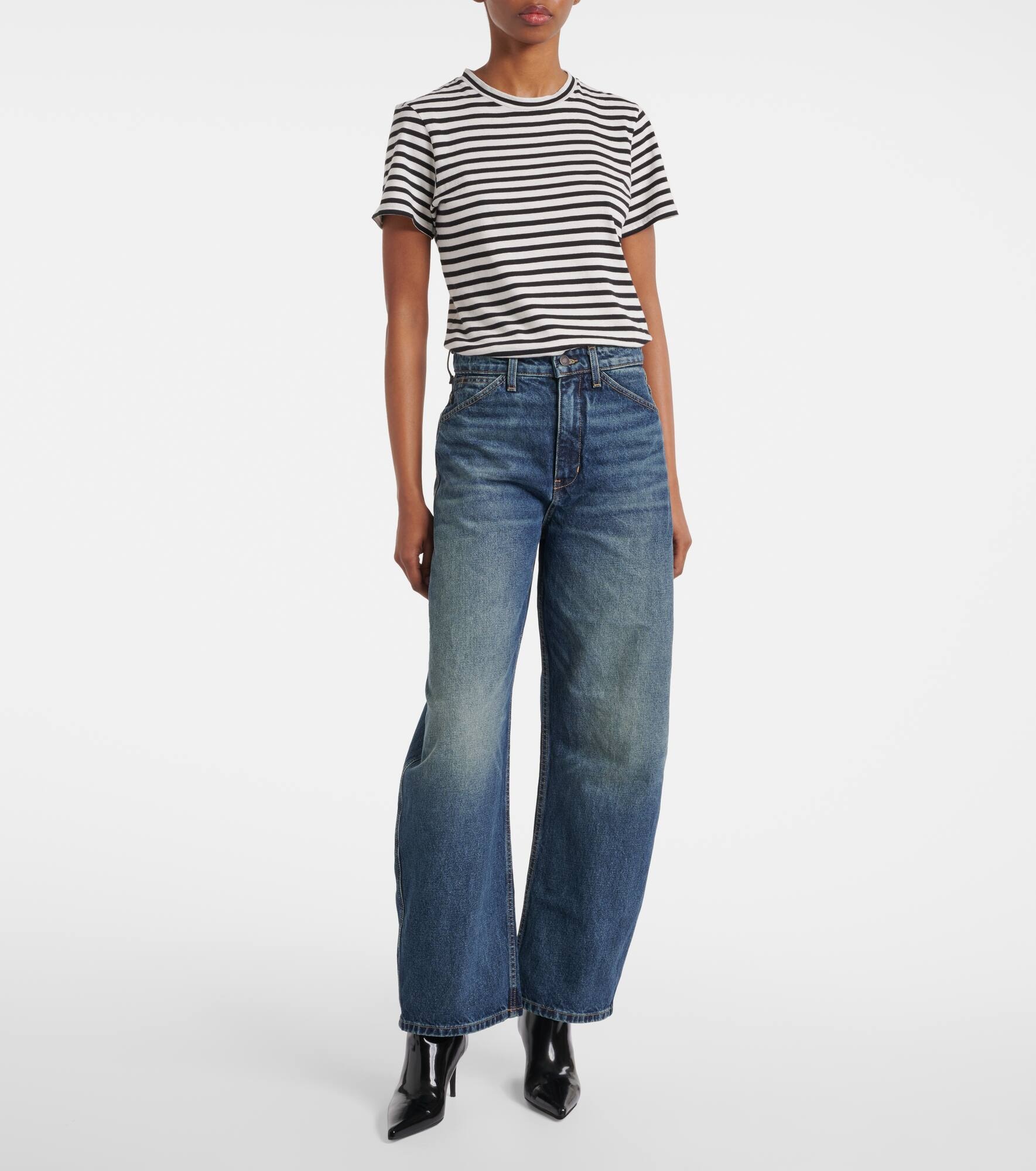 Otis high-rise barrel-leg jeans - 7