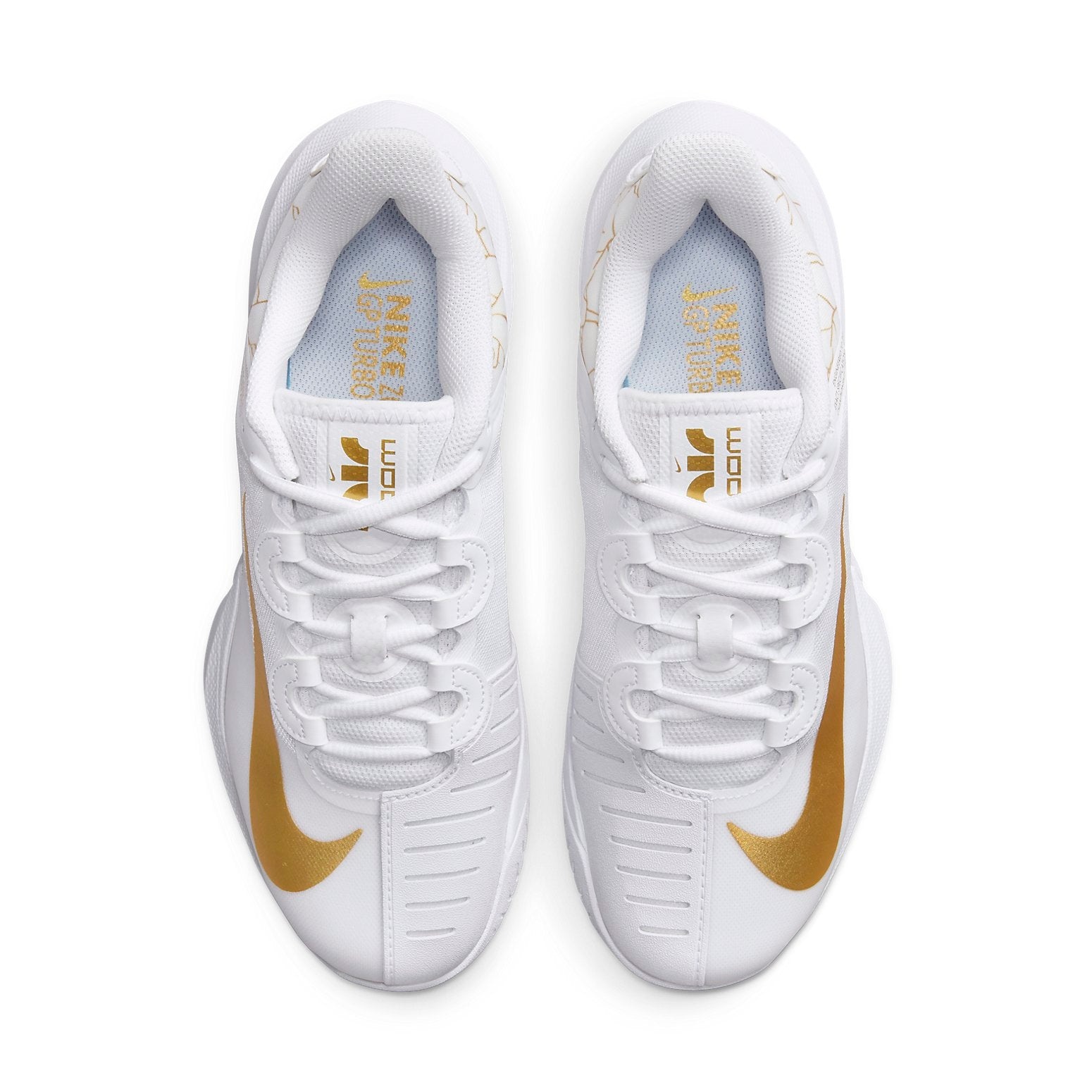 (WMNS) NikeCourt Air Zoom GP Turbo x Naomi Osaka 'White Metallic Gold' DX0341-100 - 4