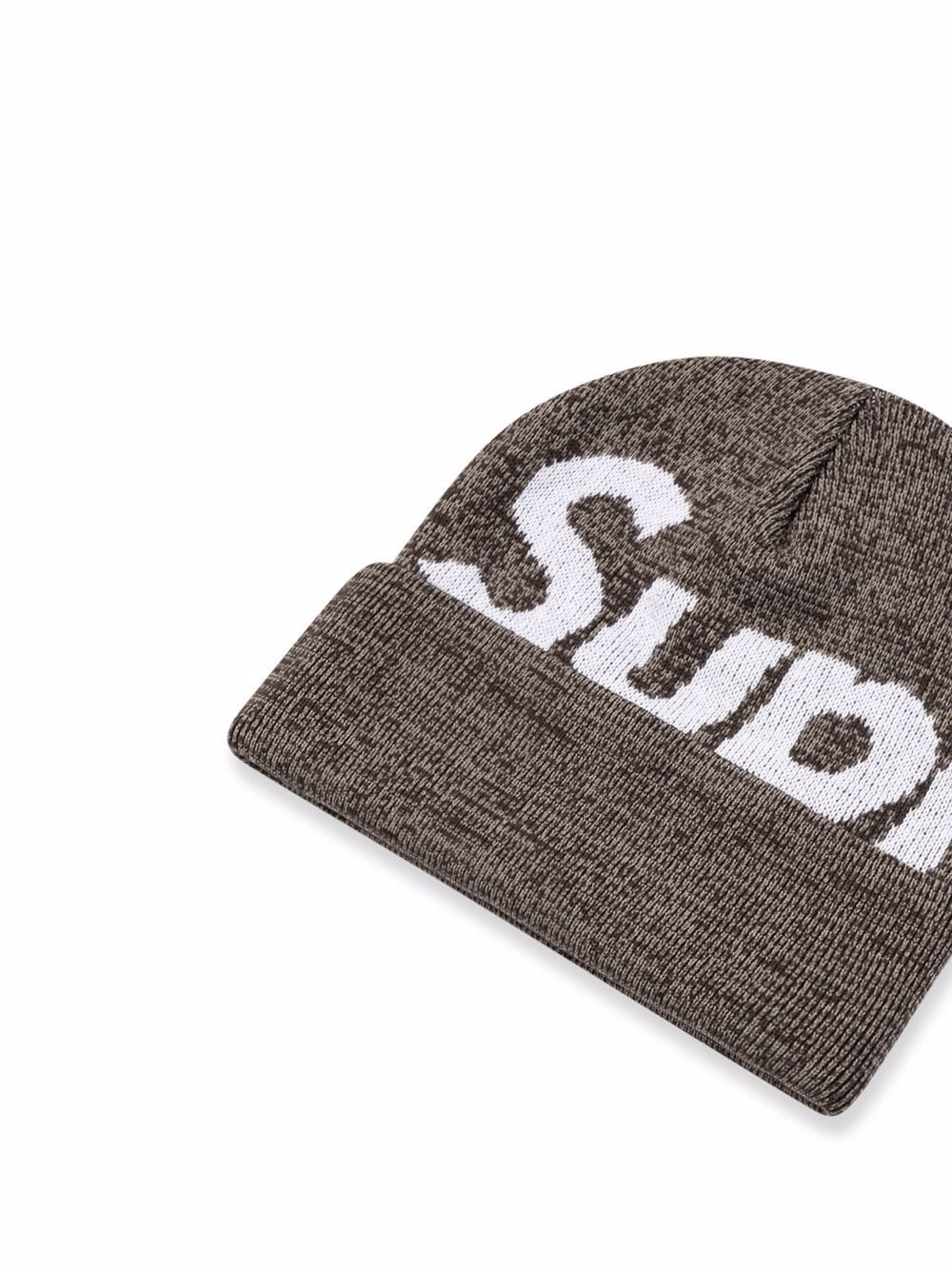 big logo beanie - 3