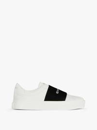 靴 givenchy Givenchy | City sport white elastic sneakers | Savannahs