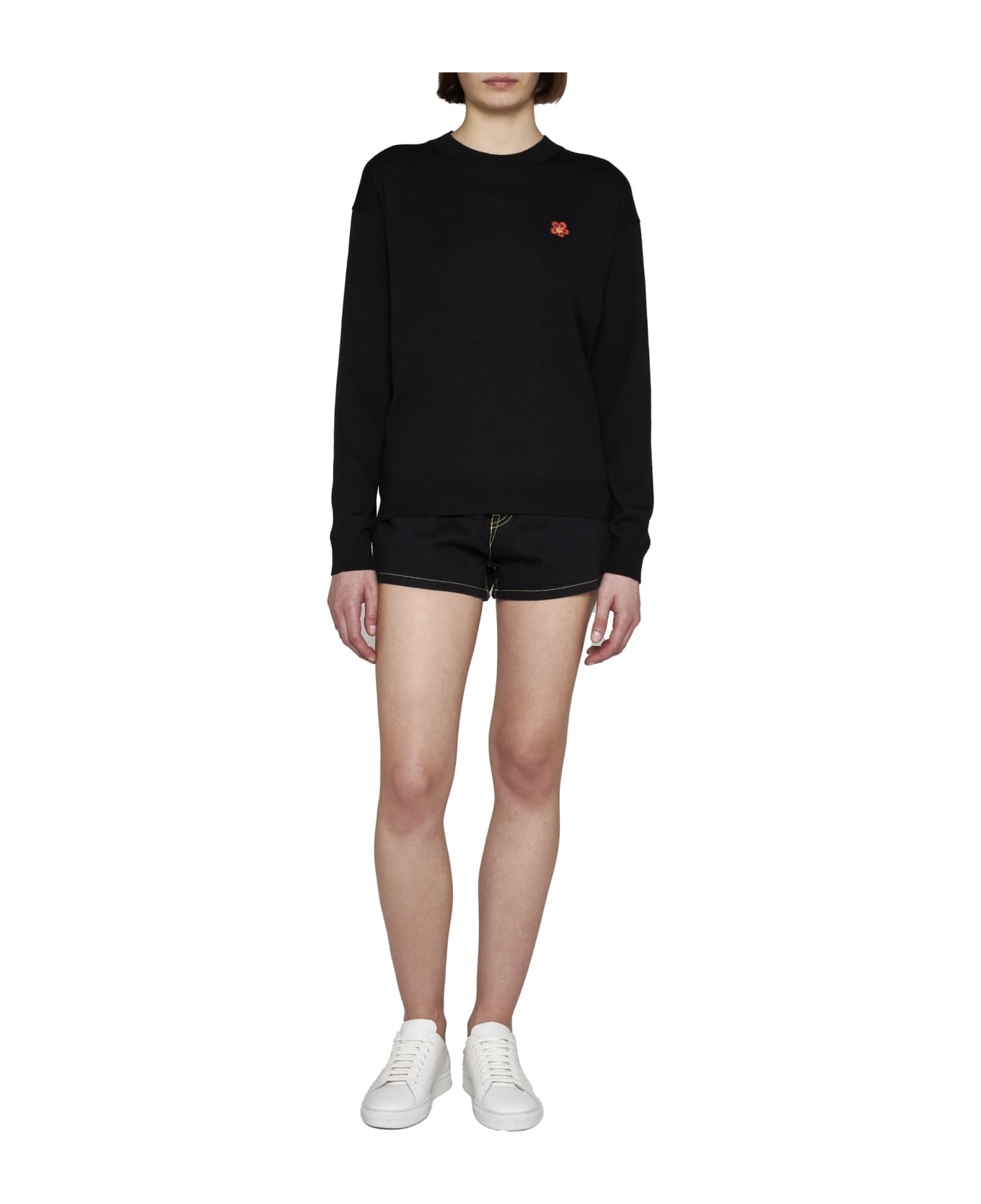 Crew-neck Wool Sweater - 3