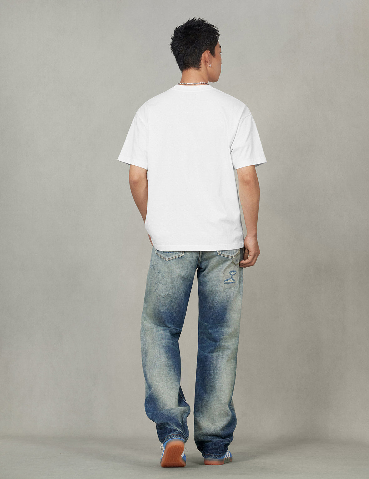 High Heel Seagull Print Relax Fit T-Shirt - 5