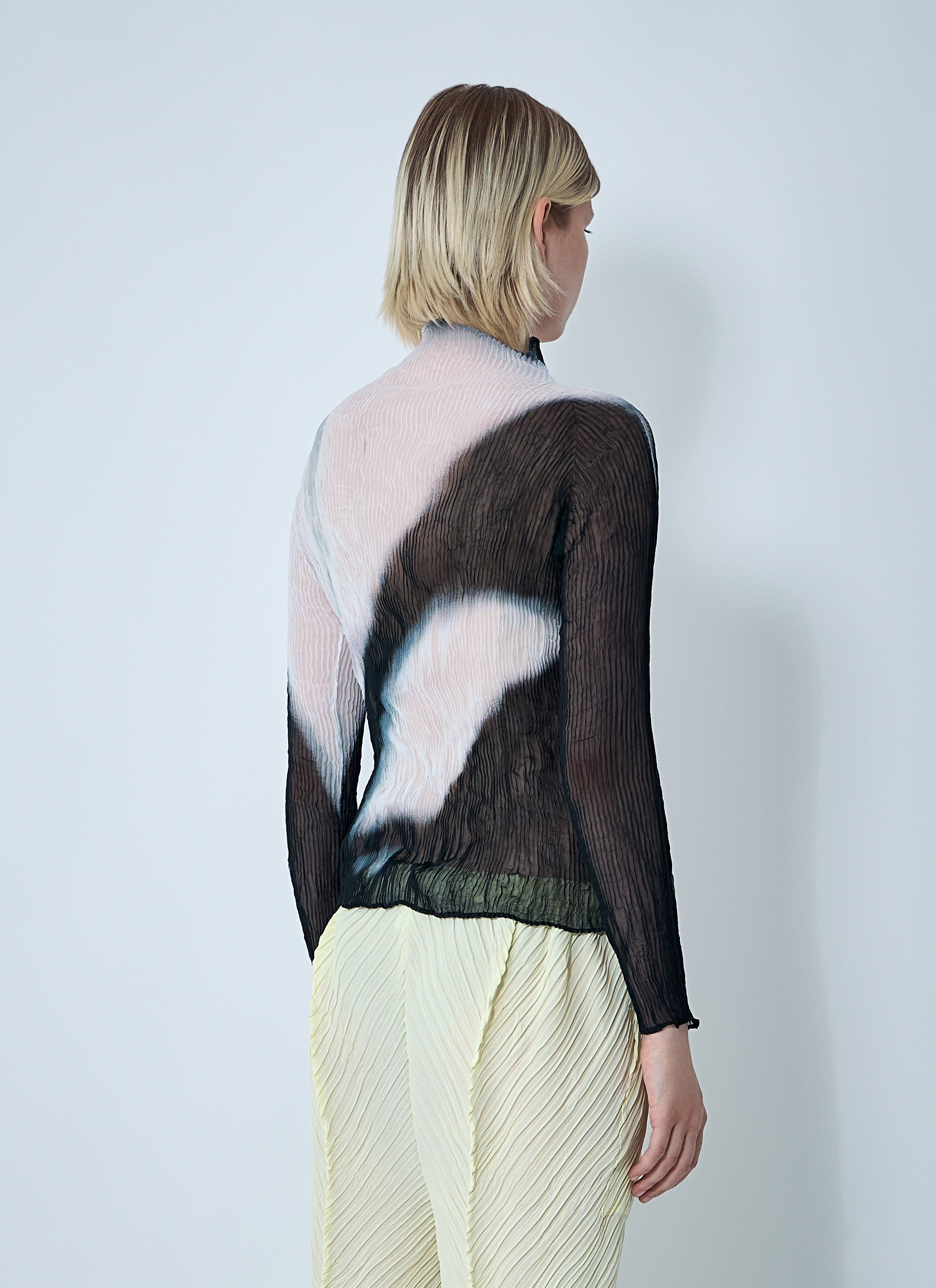 Issey Miyake Women Shadow Study Shirt - 4
