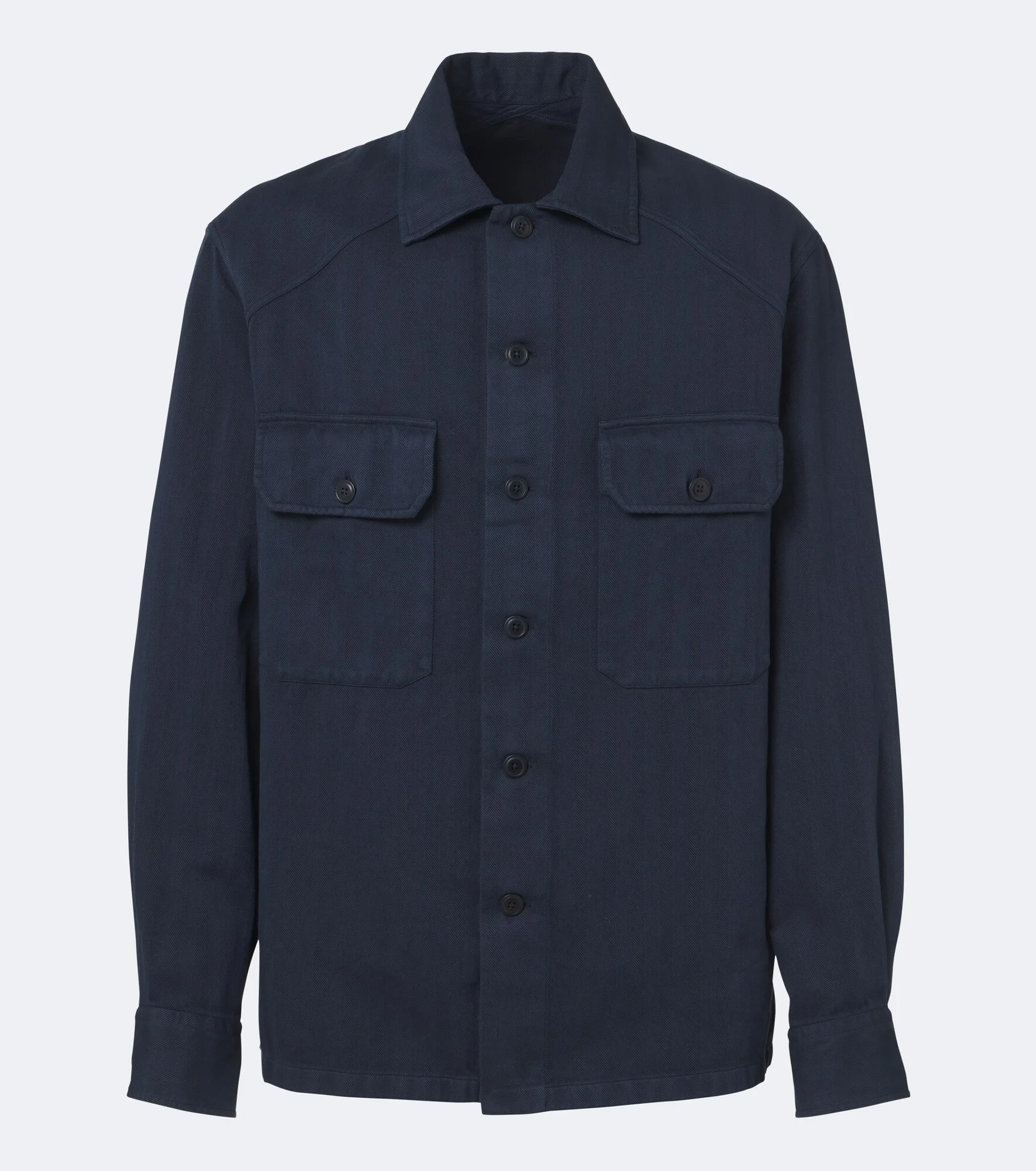 Cotton and linen shirt - 1