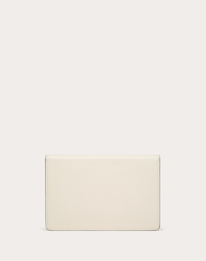 VALENTINO GARAVANI LOCÒ CALFSKIN CLUTCH BAG 3
