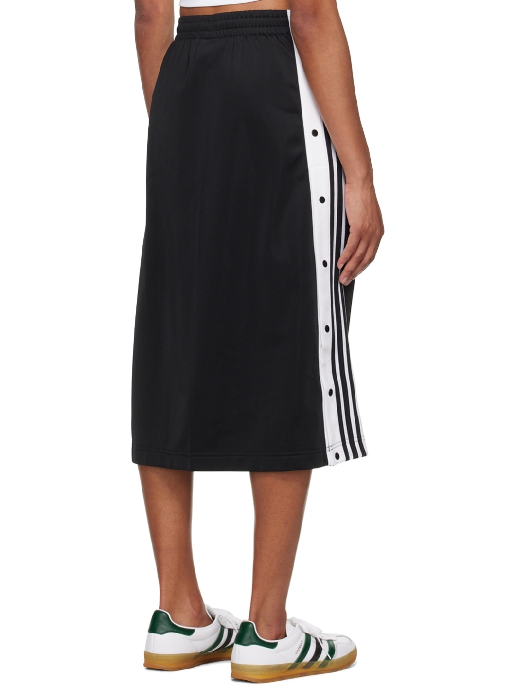 Black Adibreak Midi Skirt - 3