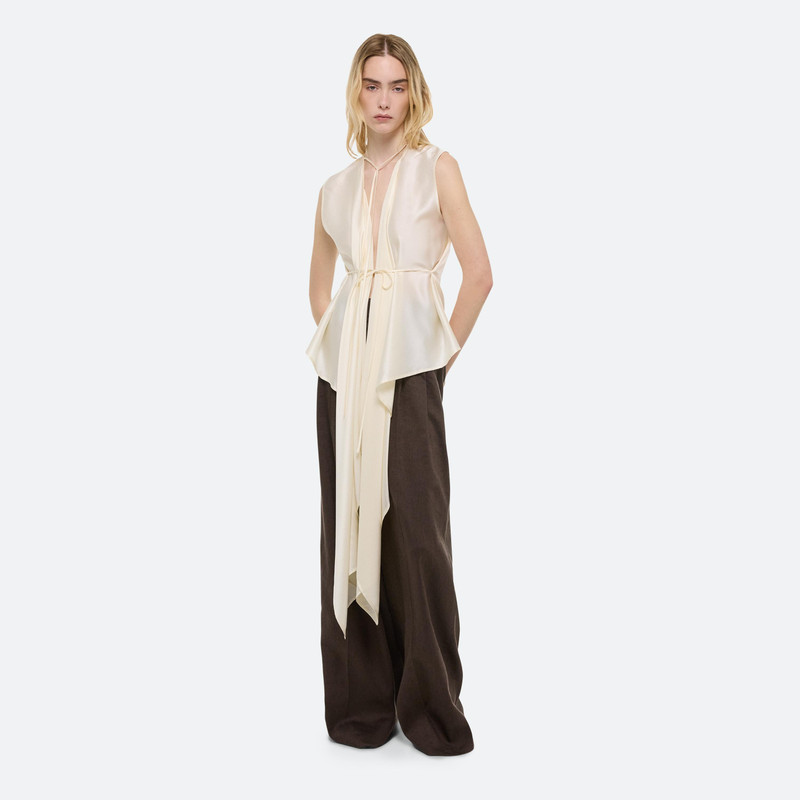 Helmut Lang DRAPED SCARF TOP outlook
