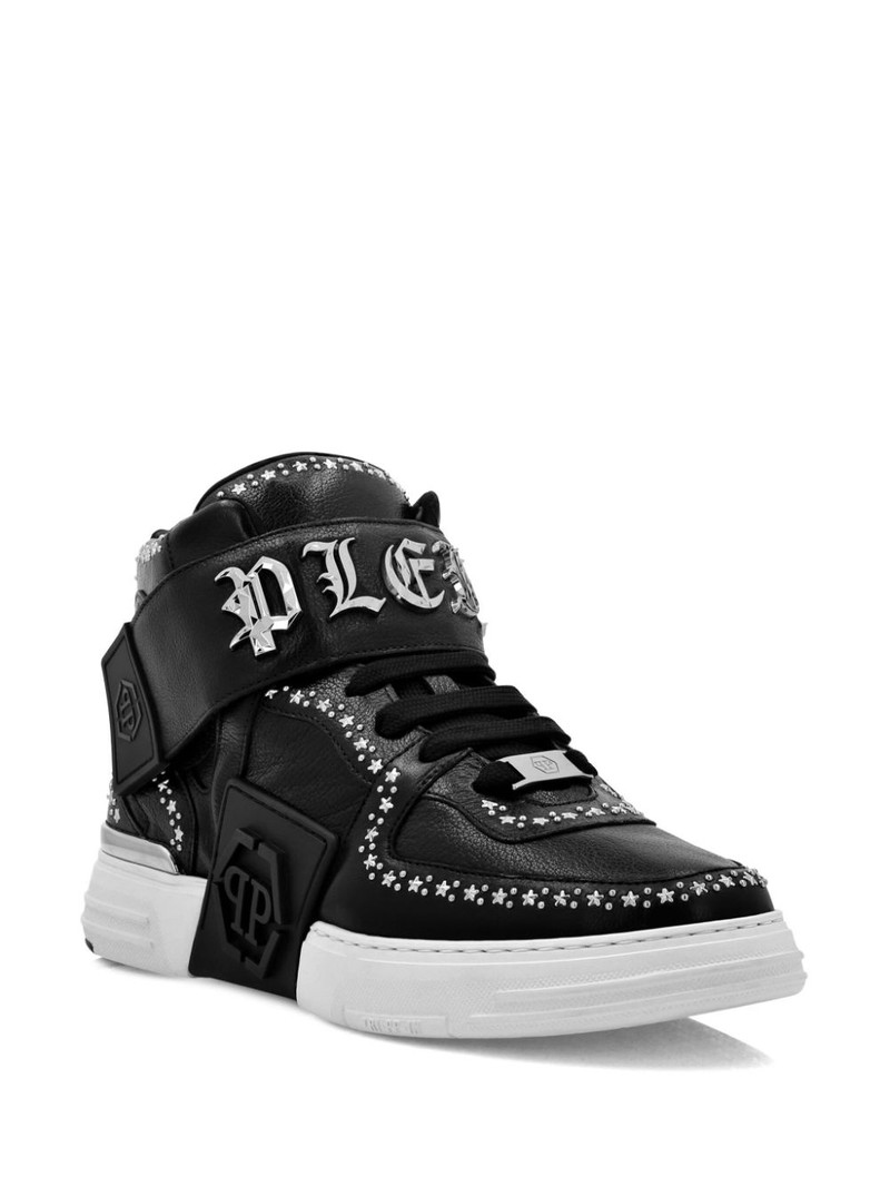 PHILIPP PLEIN Gothic Plein mid-top sneakers outlook