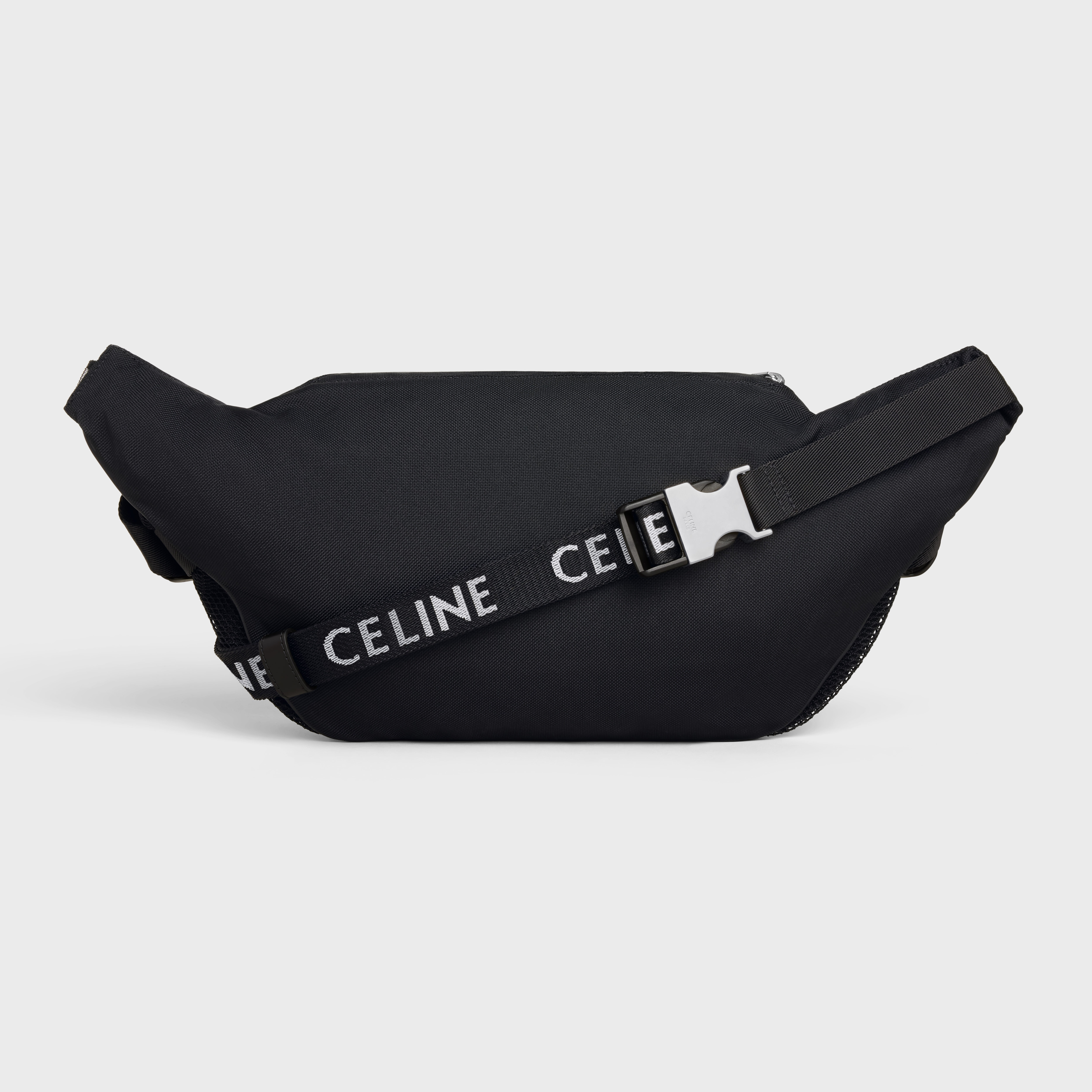 CELINE BELT BAG TREKKING IN NYLON WITH CELINE PRINT REVERSIBLE