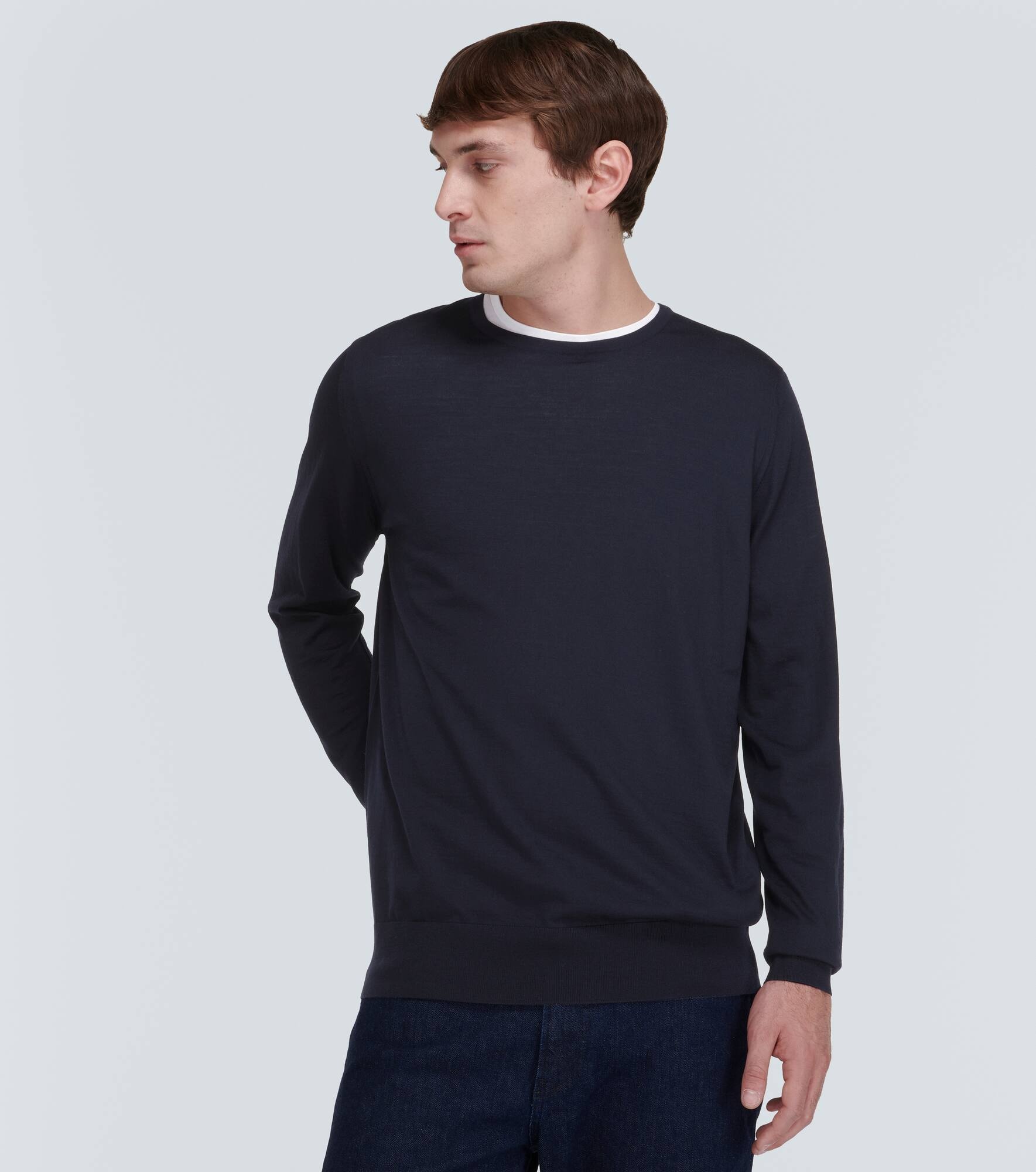 Virgin wool sweater - 3