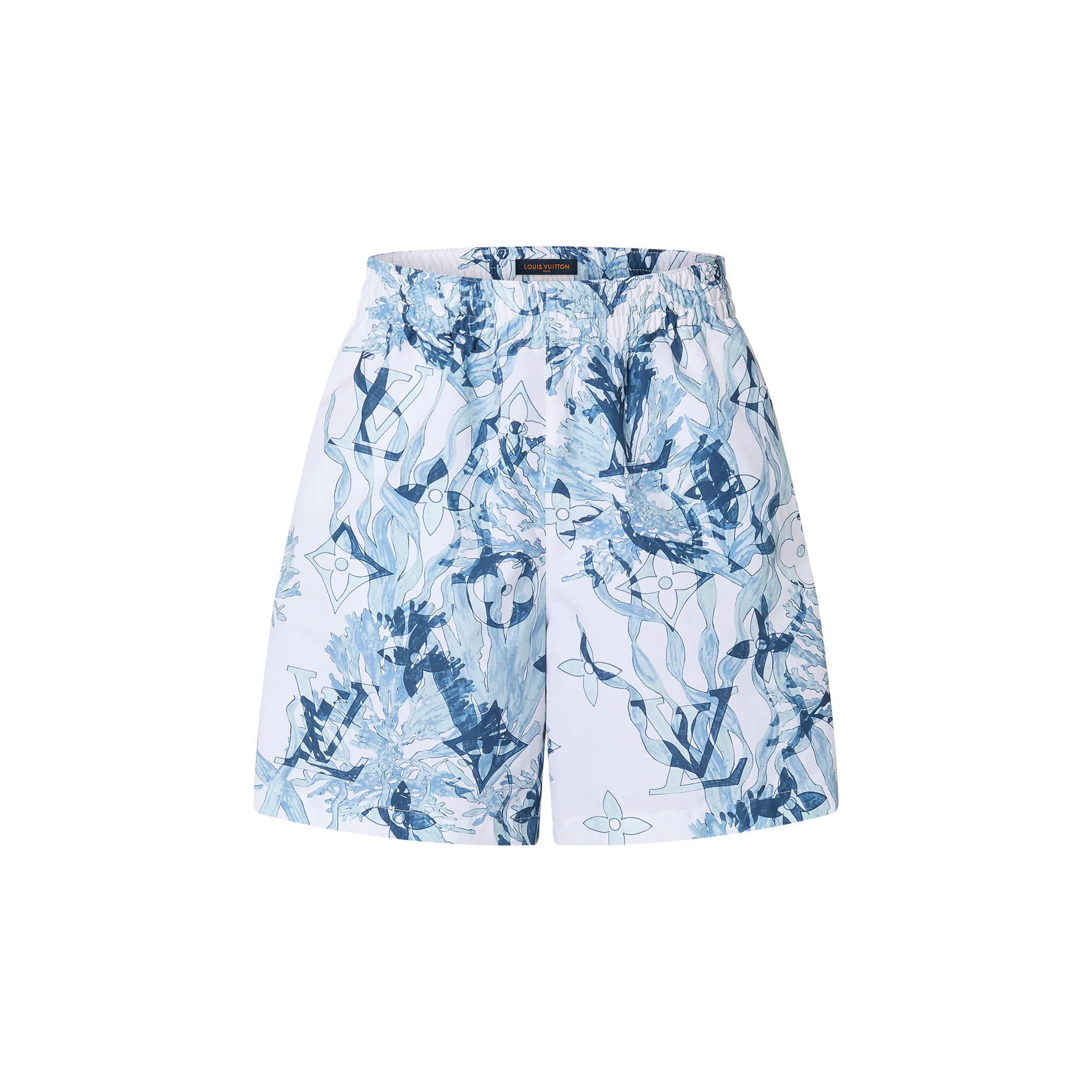 Printed Nylon Swim Shorts - 1