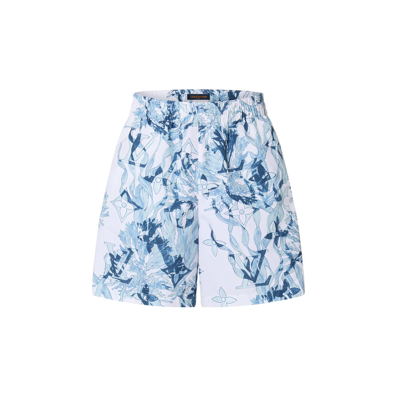 Printed Nylon Swim Shorts 1