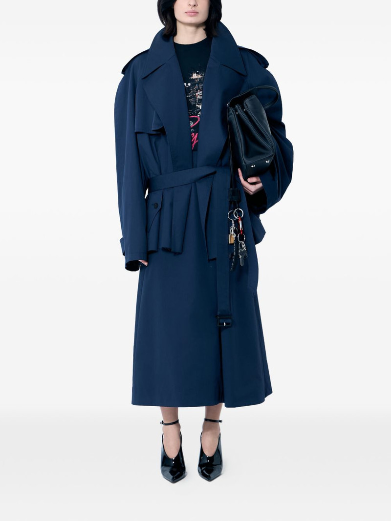BALENCIAGA A-line midi skirt outlook