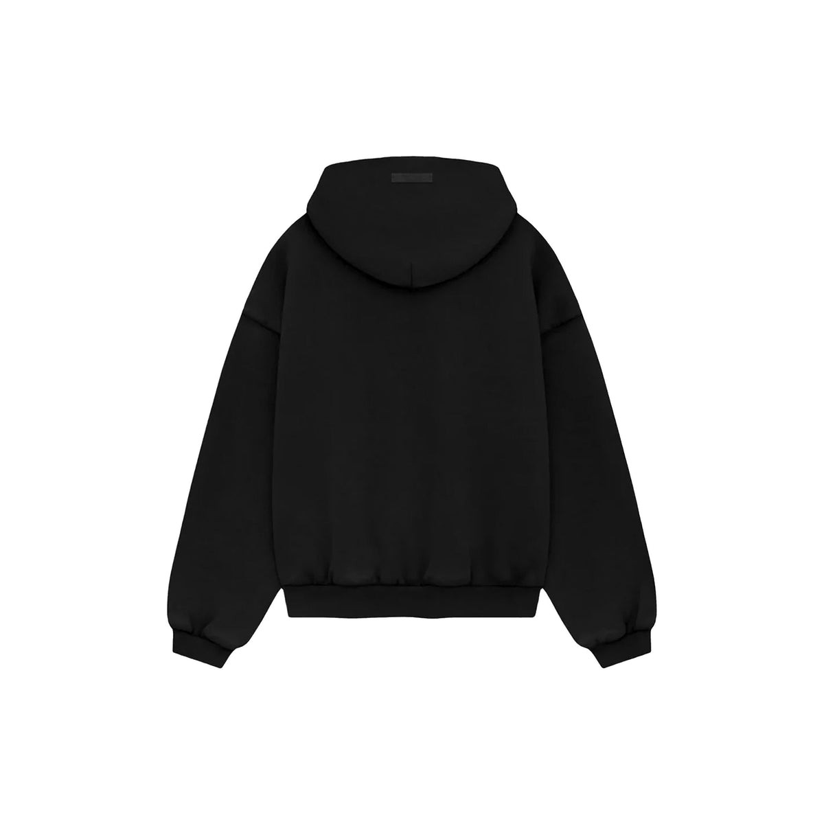 HEAVY FLEECE HOODIE (BLACK) - 2