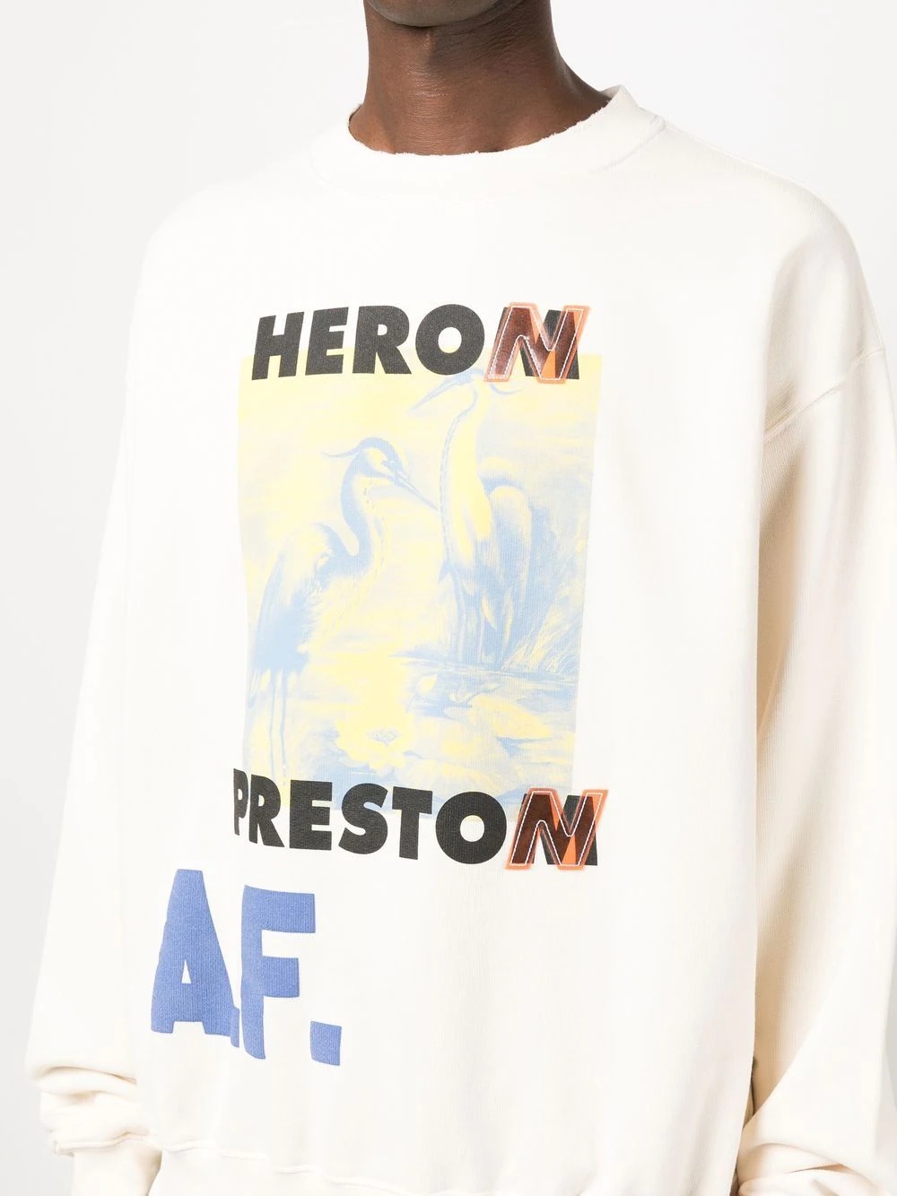 logo-print long-sleeve sweatshirt - 6