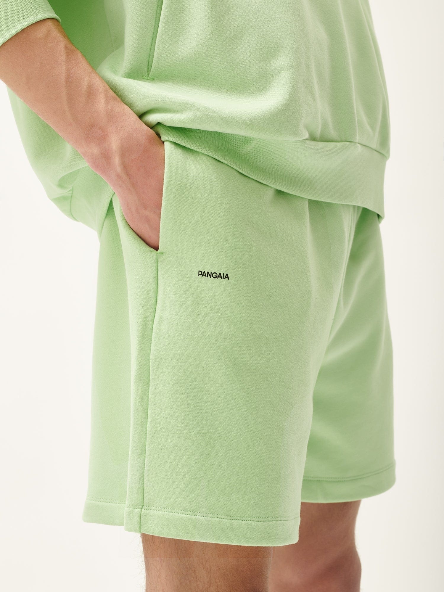 Mens 365 Midweight Mid Length Shorts - Fennel Green - 4