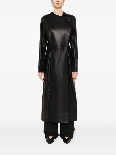 BY MALENE BIRGER Â´Sirrena leather coat outlook