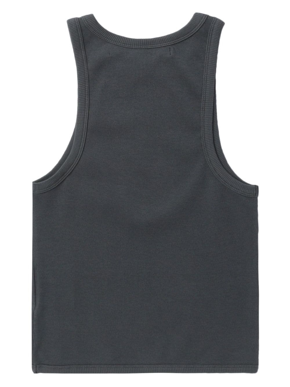 ribbed-knit tank top - 6
