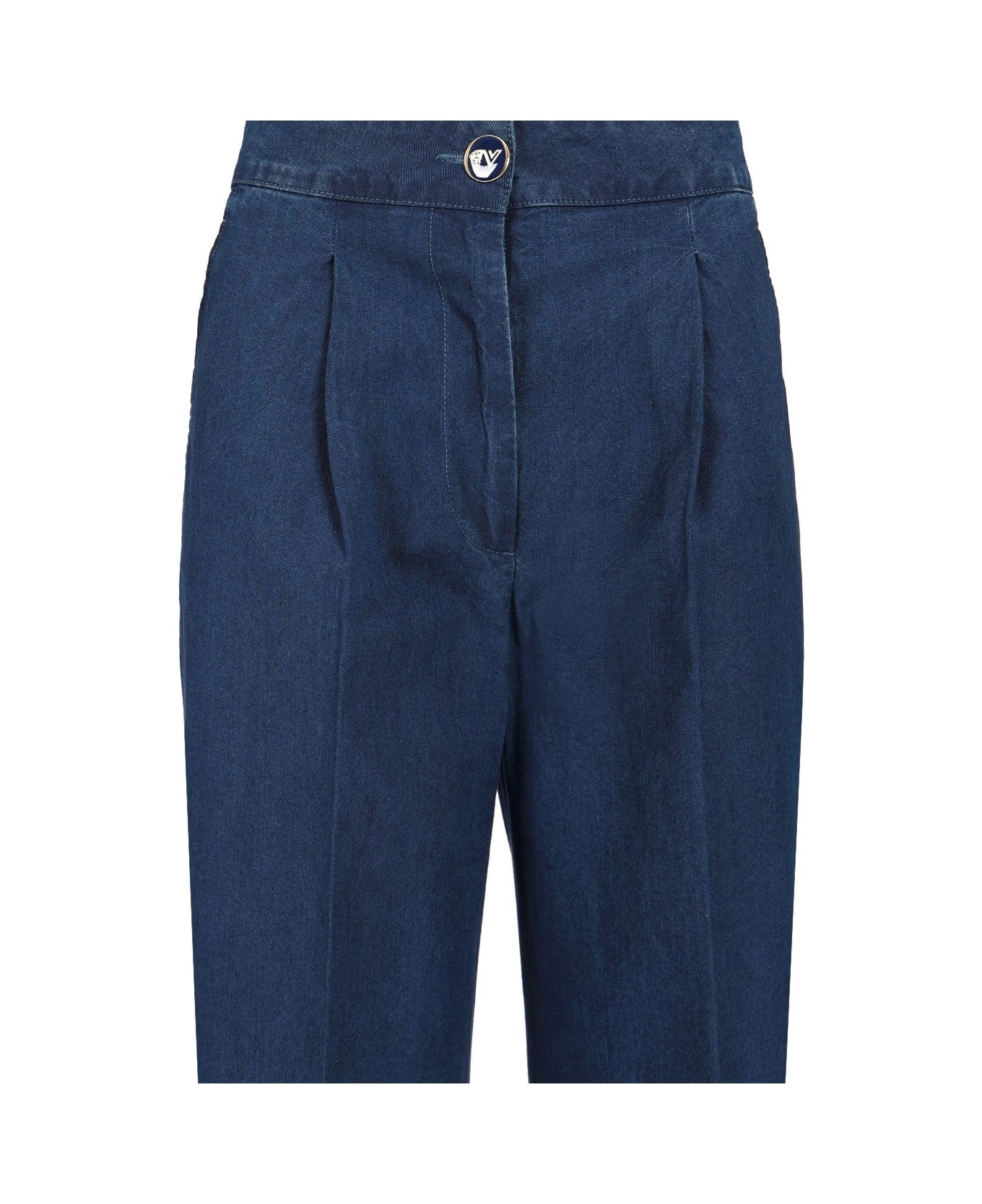 Medium Blue Denim Jeans - 5
