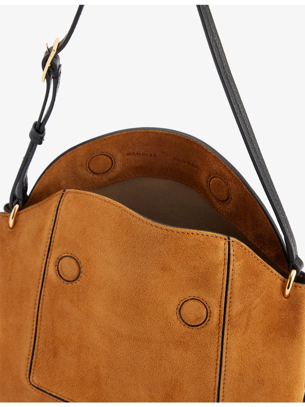 Penelope Slouch Suede Shoulder Bag - 5