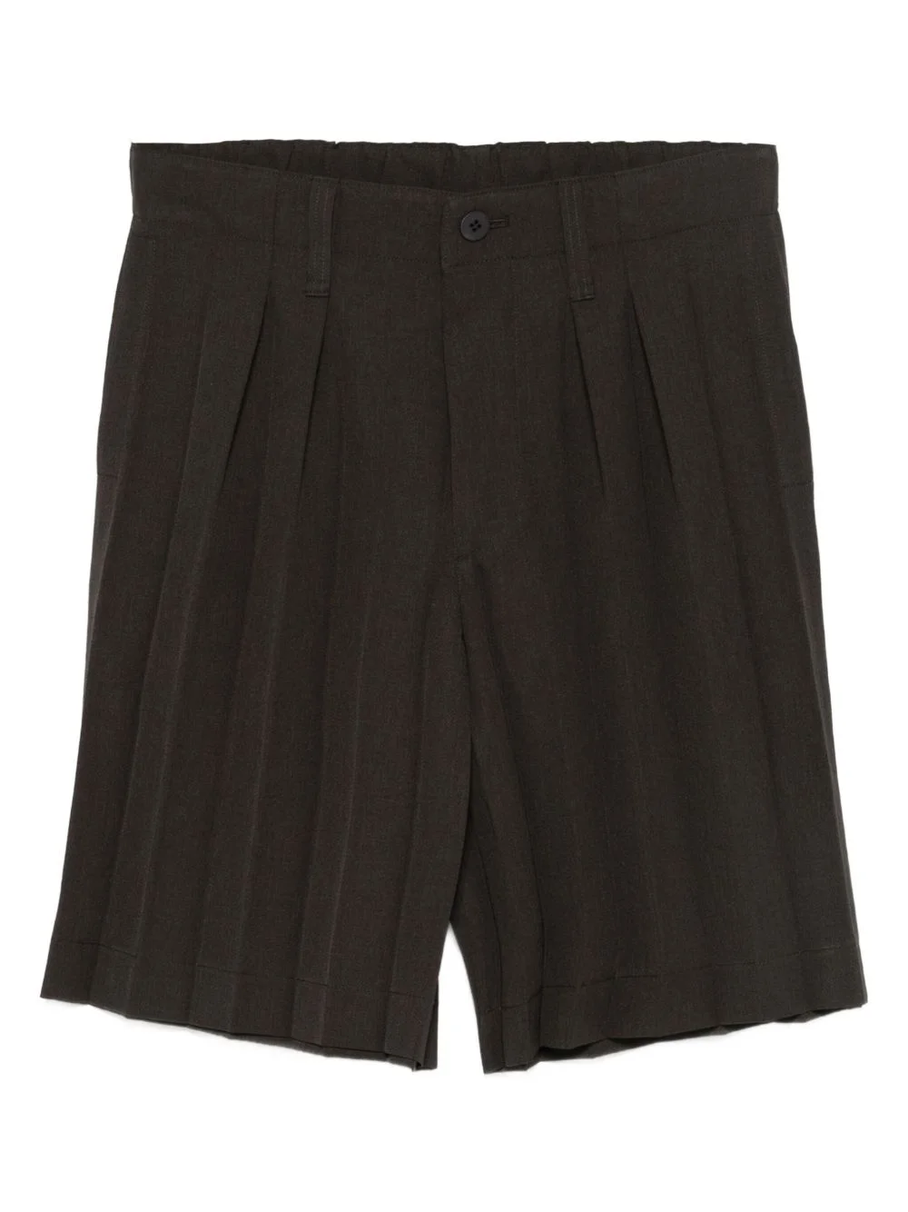pleated shorts - 1