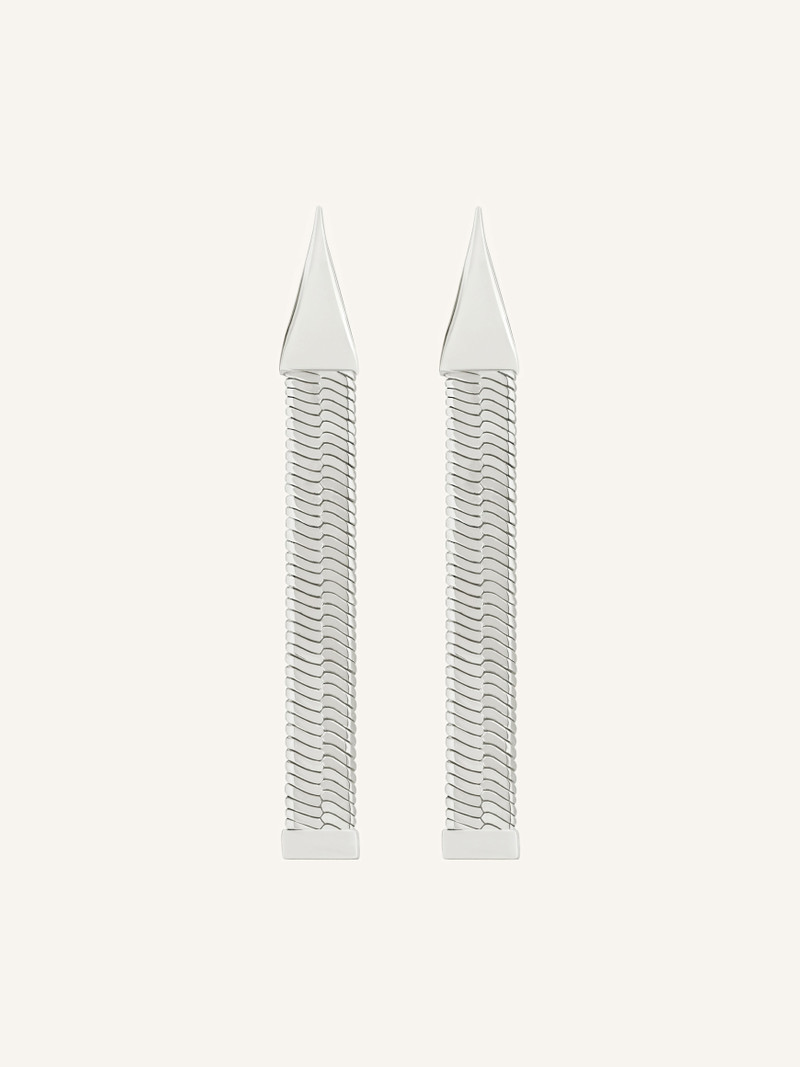 ONE SNAKE CHAIN EARRINGS 1