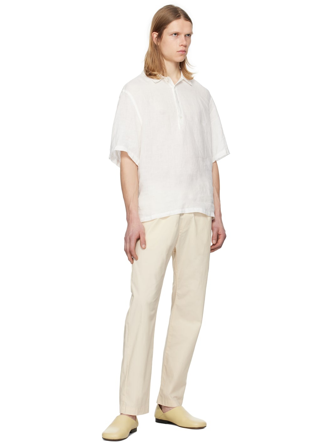 White Mola Telino Polo - 4