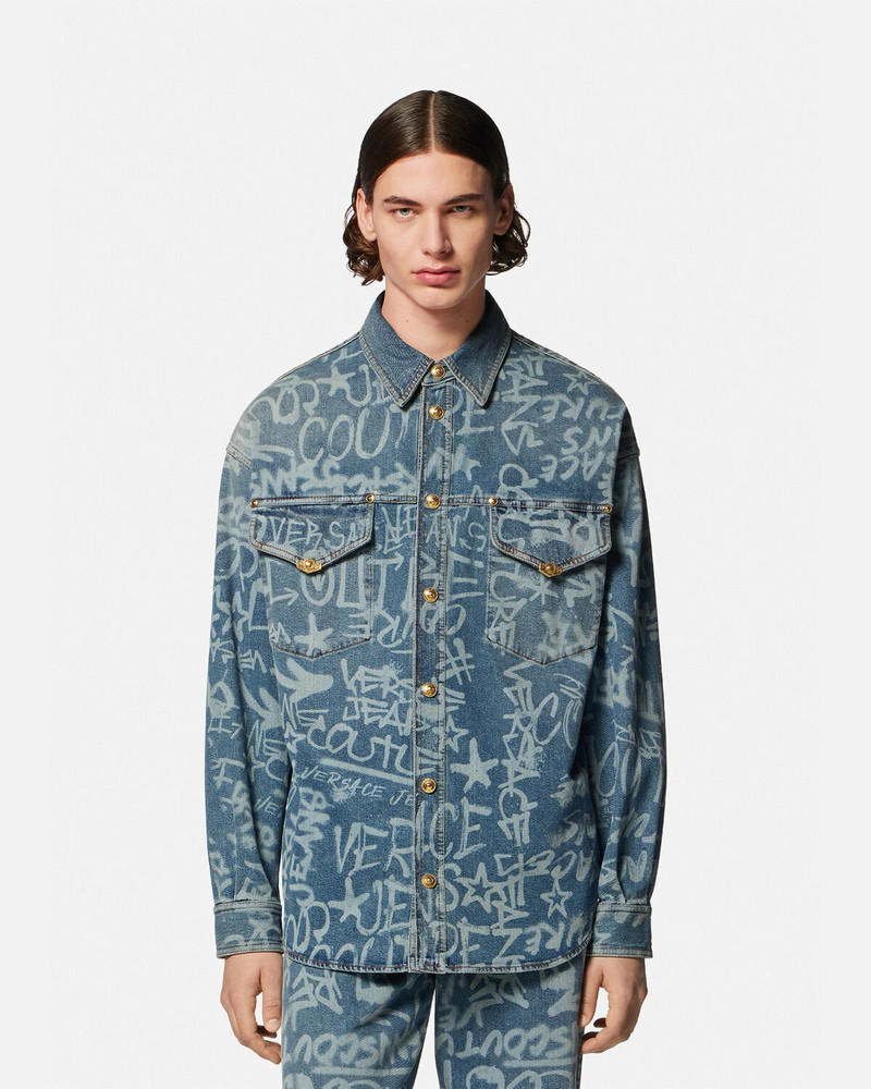 Graffiti Denim Jacket 3