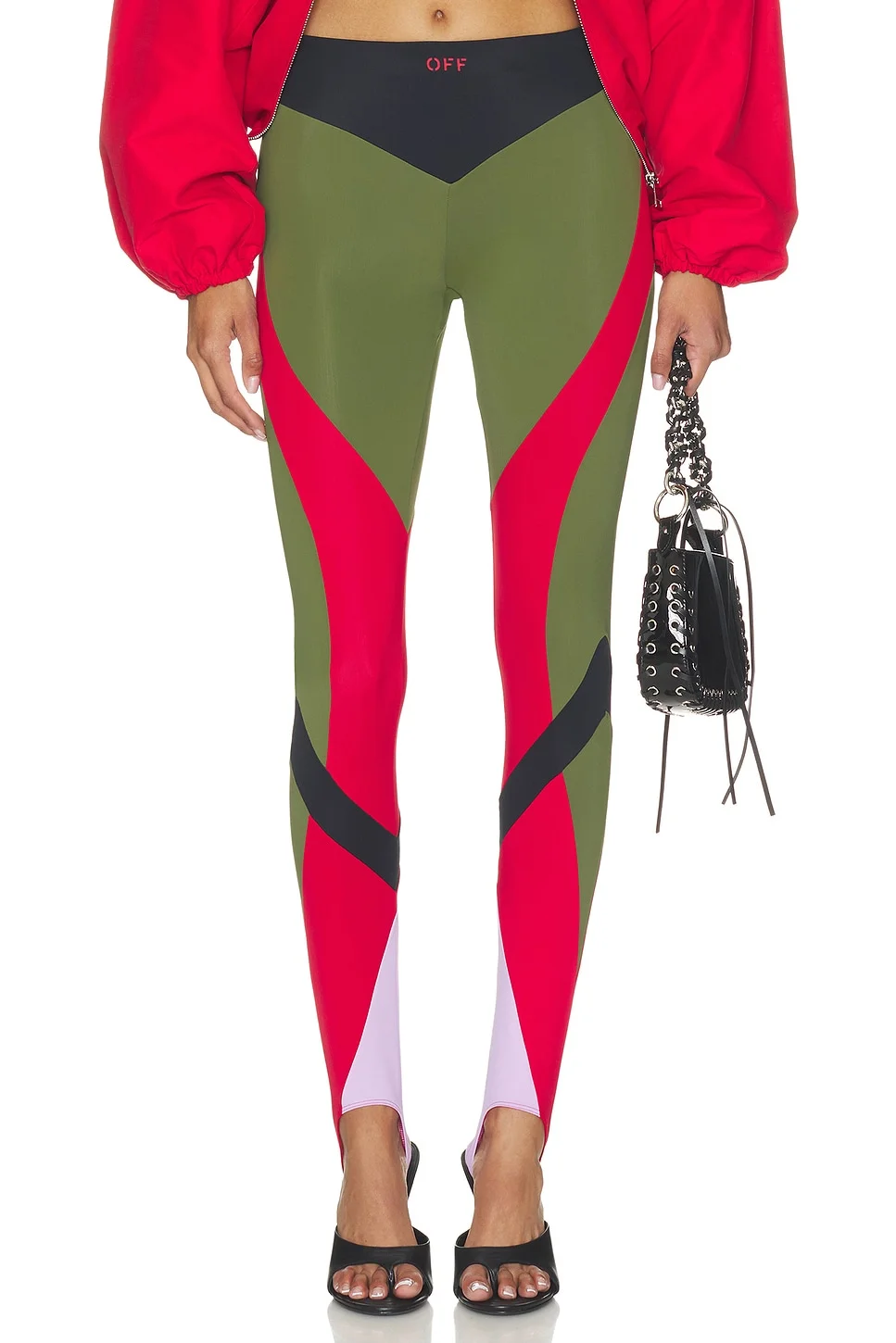 Ly Color Block Legging - 1