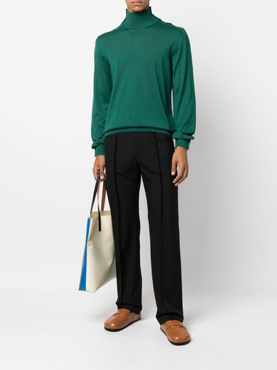 Marni pleated tailored trousers outlook