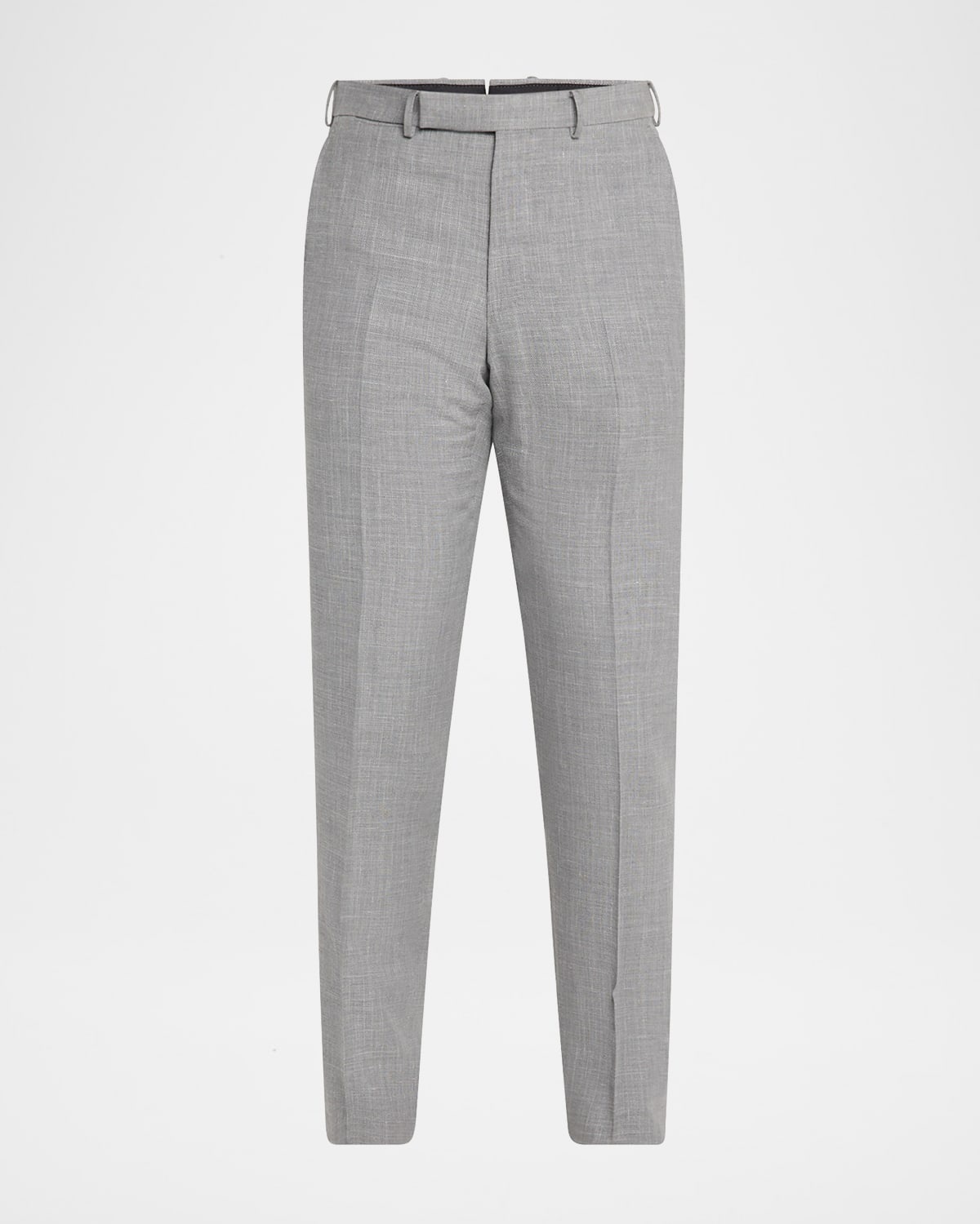 Men's Slim-Fit Melange Pants - 1